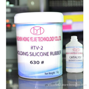 4.Rtv Liquid Moulding Silicone Rubber( for Concrete, PU Resin , Gypsum Casting)